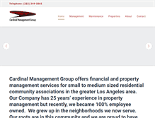 Tablet Screenshot of cardinalmg.com